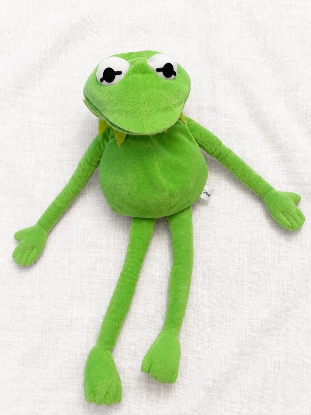 Disney Kermit the Frog Plush 20” Stuffed Animal Long Legs Green Muppet